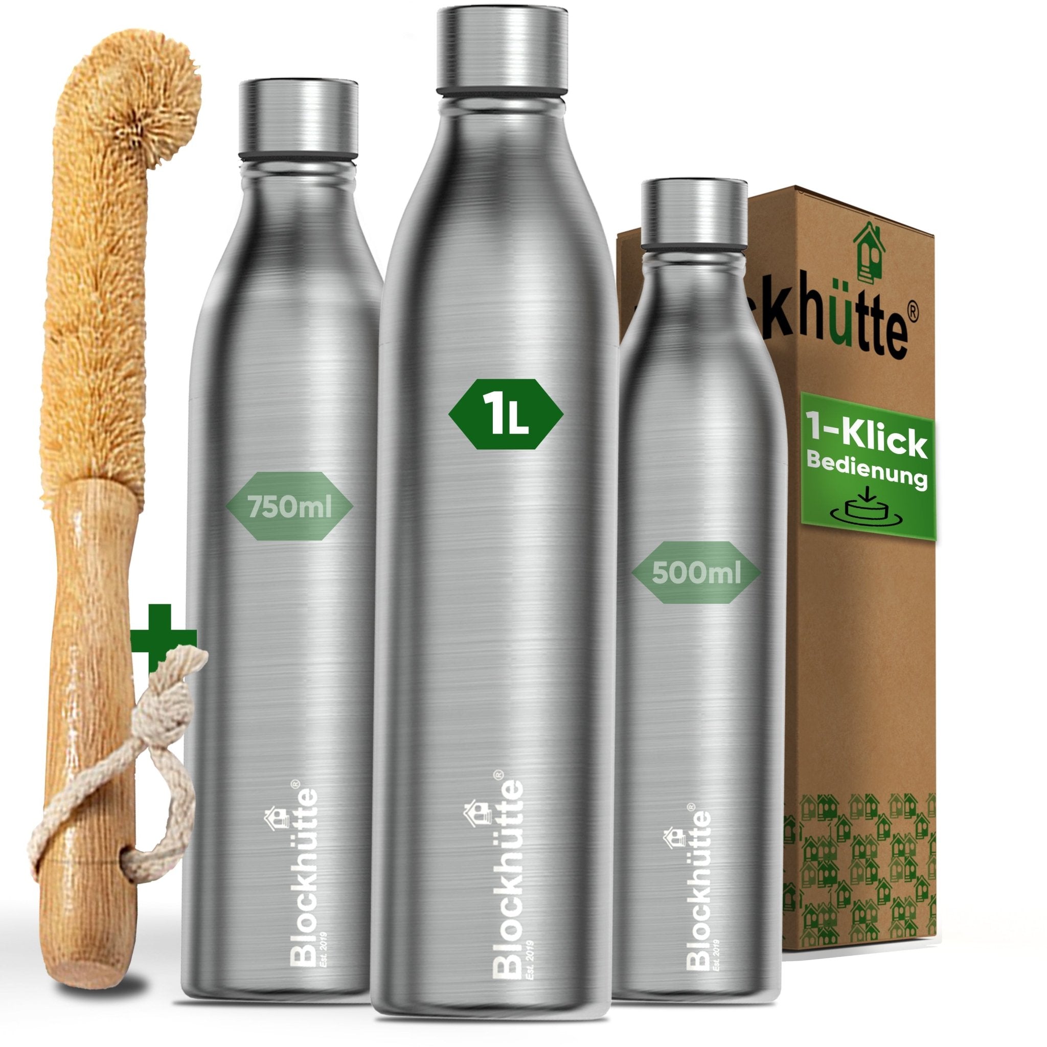 Borraccia Termica Vikaster 500ml Acciaio Inox - 2 Coperchi, Senza Perdite, Per Sport E Scuola - Foto 7