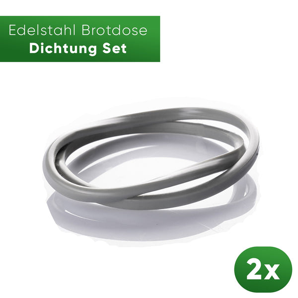 Edelstahl Brotdose - Dichtungen Set - Blockhütte - 1000109