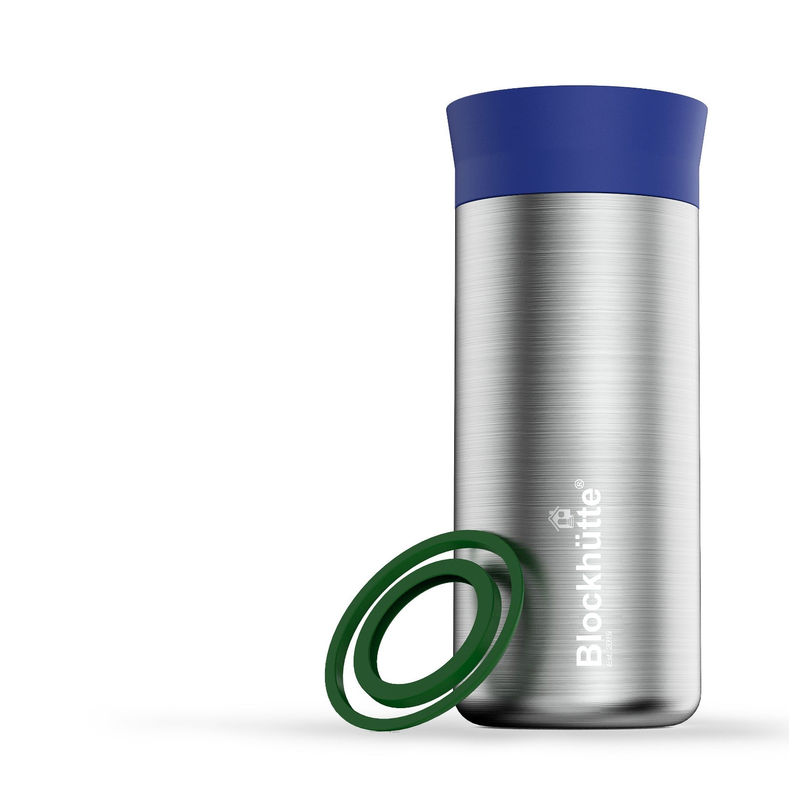 Premium Edelstahl Thermobecher für Kaffee und Tee - Blockhütte - BH0032