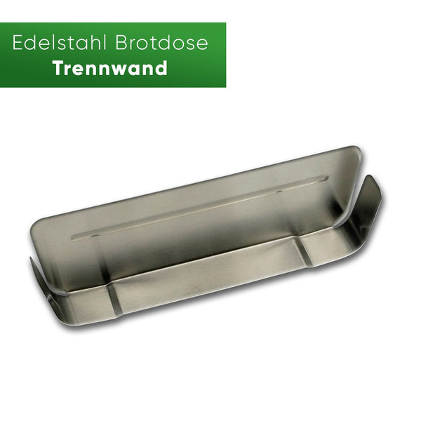Edelstahl Brotdose - Trenner - Blockhütte - BH0004 - TR
